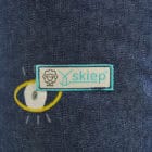 close up Skiep@fleskoeler blauw